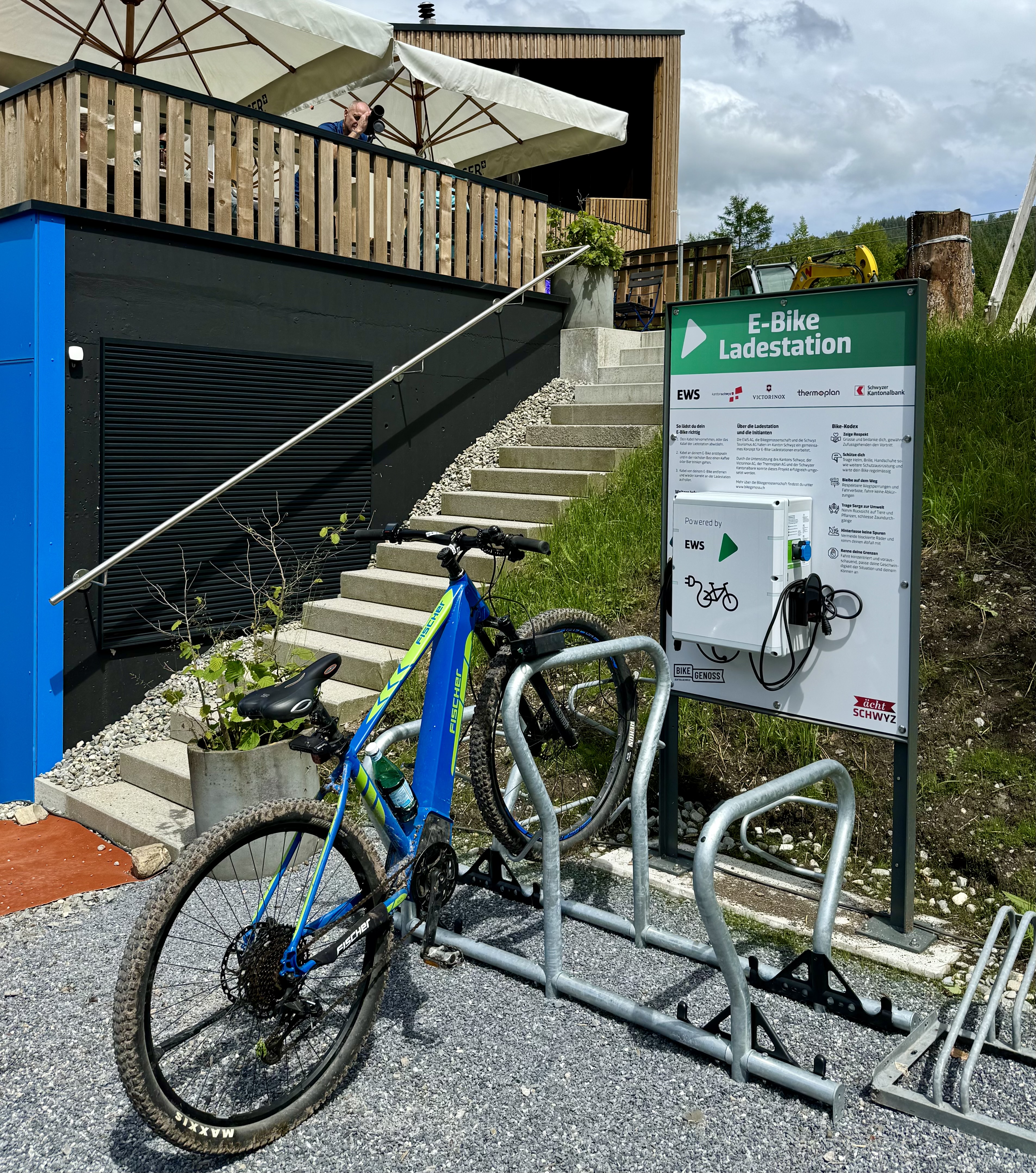 e-Bike Ladestation für Elektrovelos